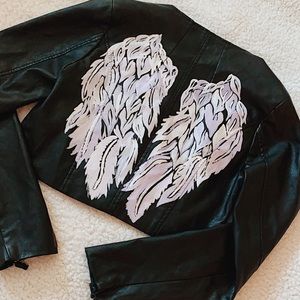 Angel Leather Jacket - Updated